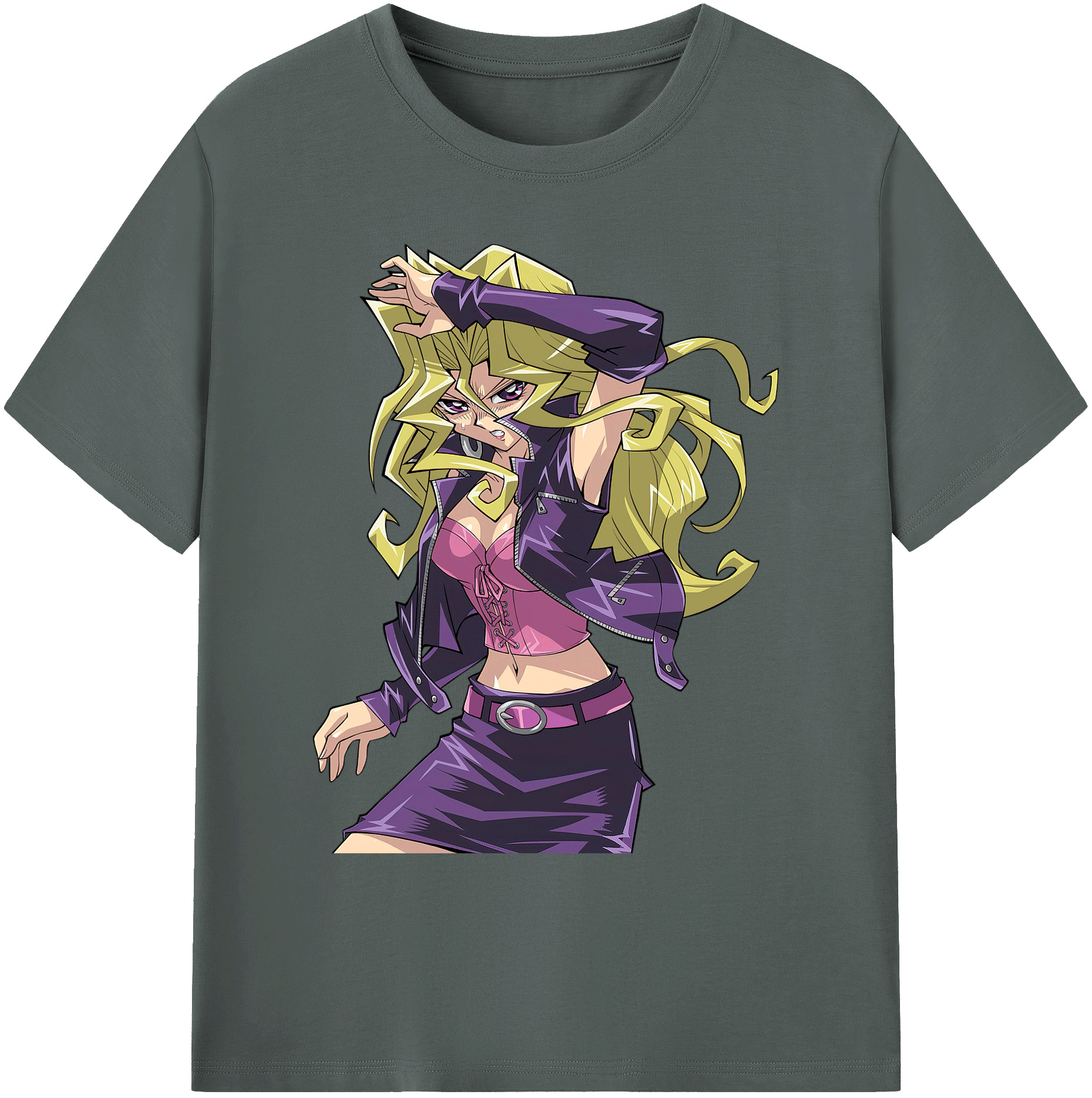 （画像用） 遊☆戯☆王 Yu-Gi-Oh! 綿100％ メンズ半袖Tシャツ｜肌触りやわらか＆通気性